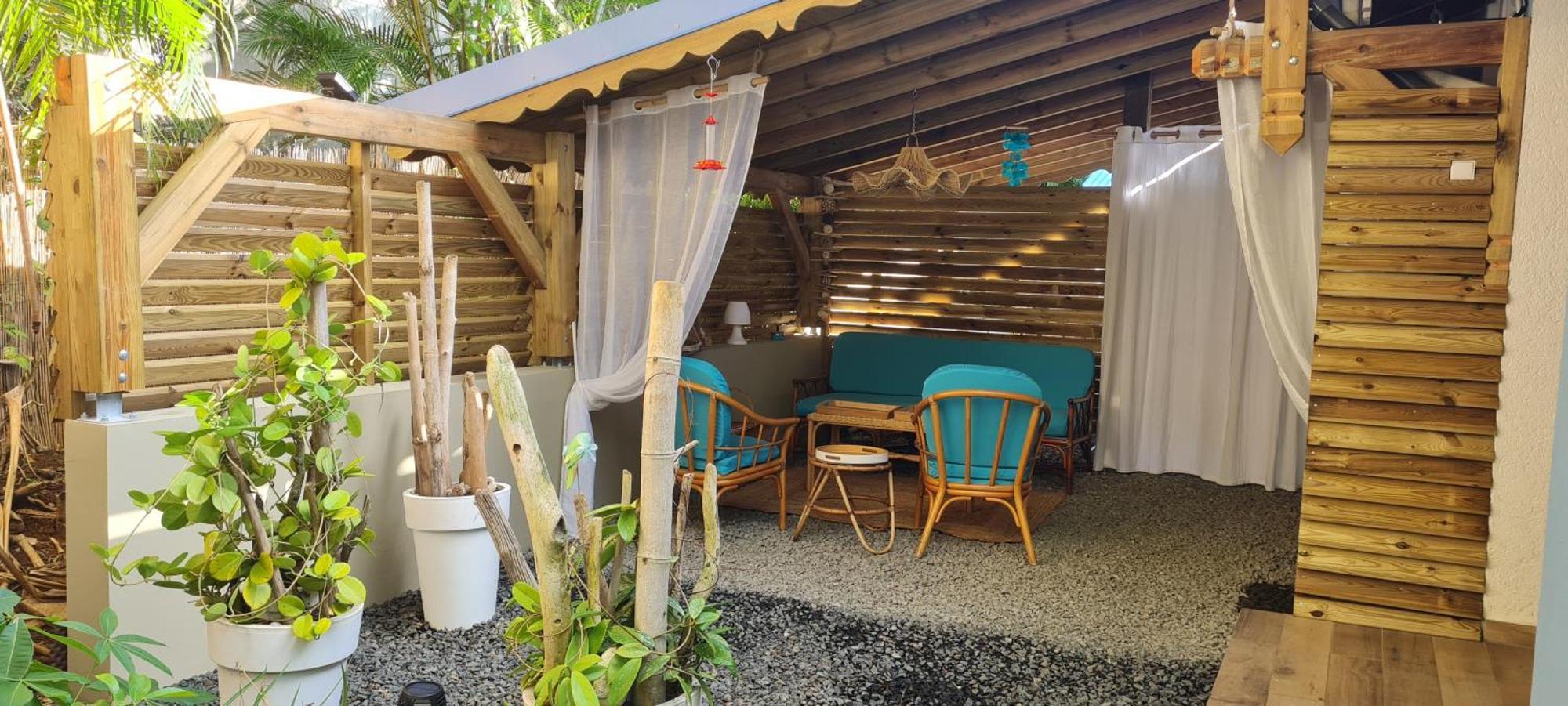 Gite Kaz A Topaze, Piscine, Jardin Tropical سانت-روز المظهر الخارجي الصورة