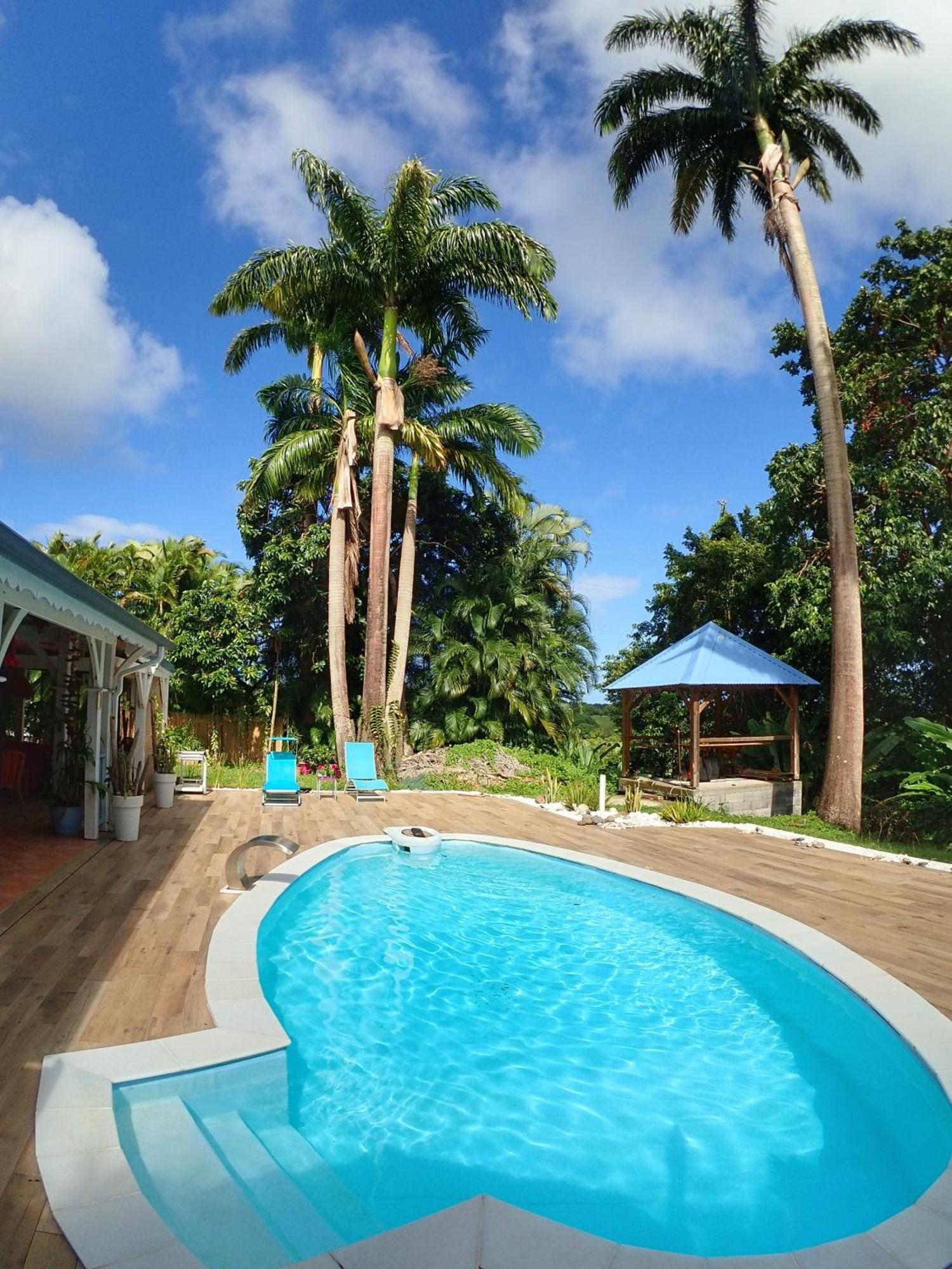 Gite Kaz A Topaze, Piscine, Jardin Tropical سانت-روز المظهر الخارجي الصورة